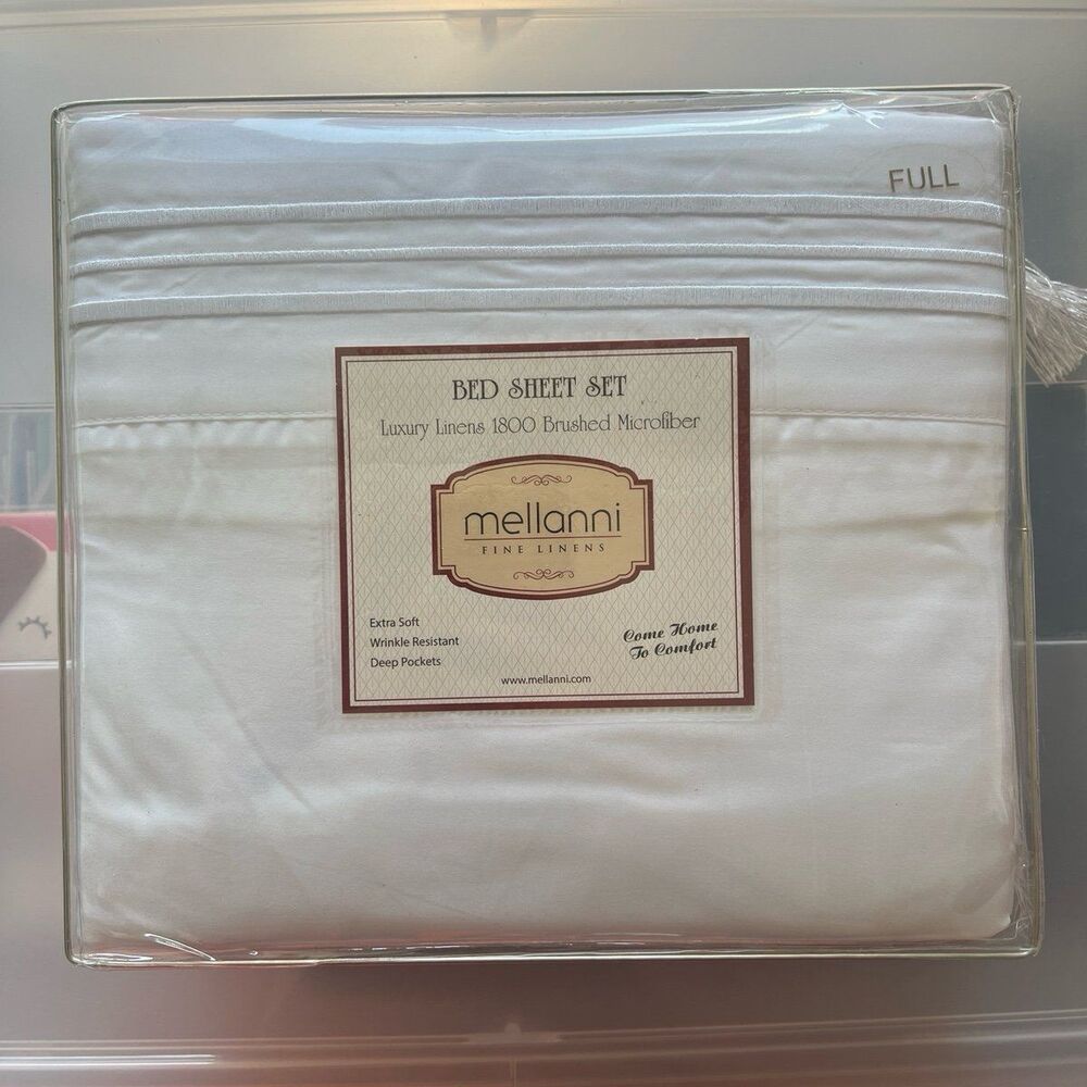 Mellanni fine linens (full sheet set)